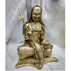 कांस्यलोहः जगद्गुरु शङ्कराचार्यविग्रहः [Bronze Jagadguru Shankarachary Statue]